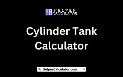Cylinder Tank Calculator