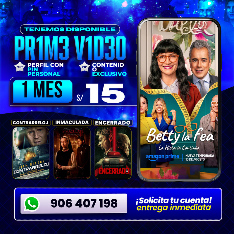 Prime Video [ Cuenta Completa ]