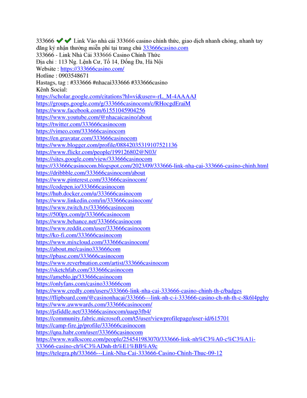 333666-Link-Nhà-Cái-333666-Casino-Chính-Thức