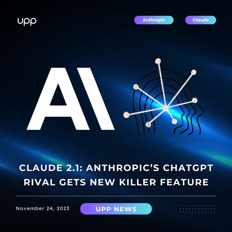 Claude 2.1: Anthropic’s ChatGPT Rival Gets New Killer Feature.