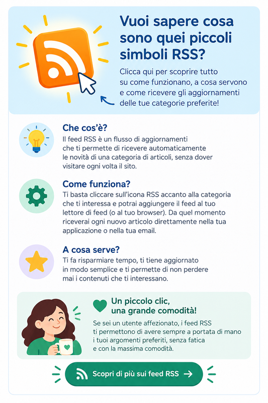Cosa sono i feed RSS e come usarli