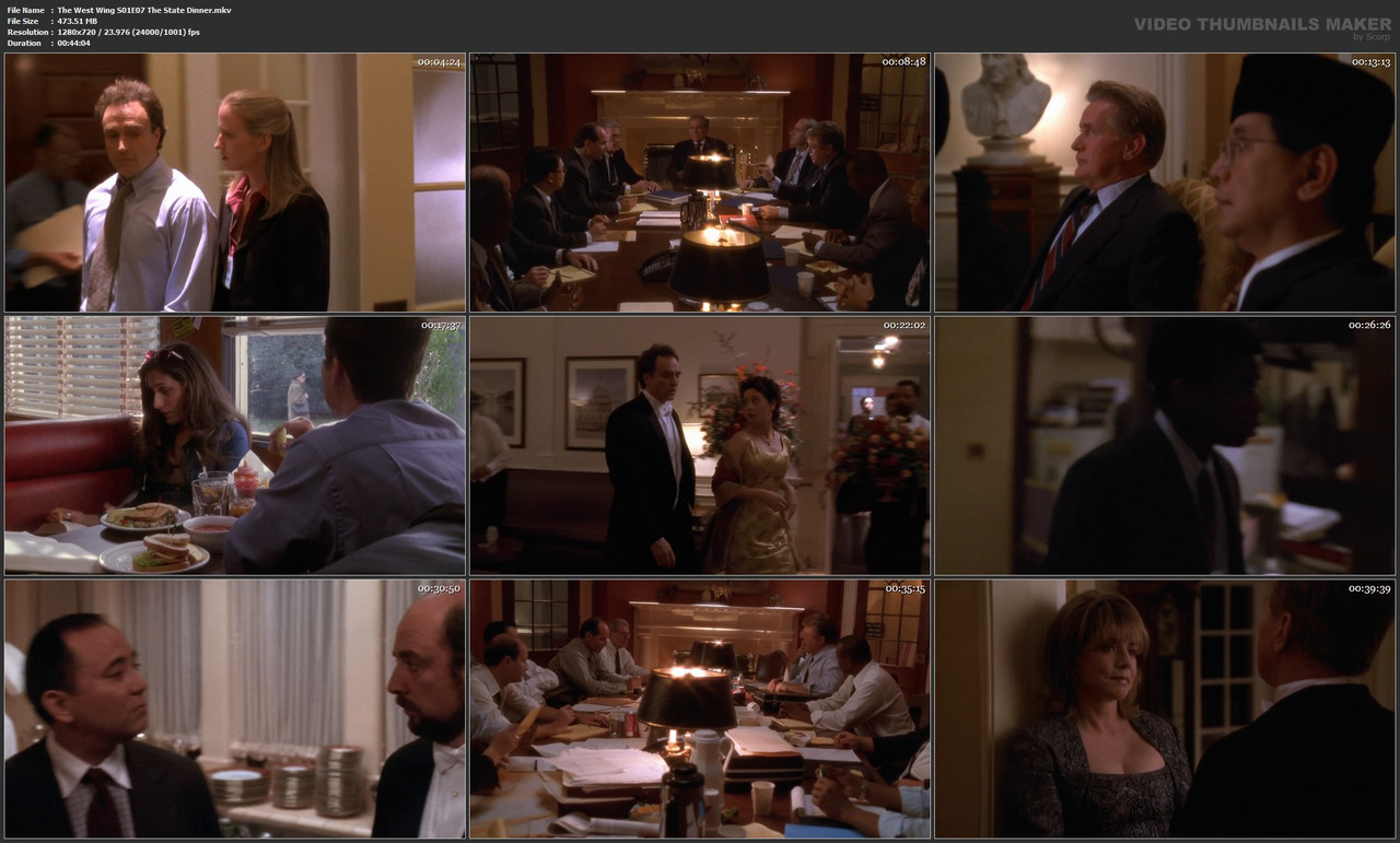 The West Wing S01E07 The State Dinner.mkv