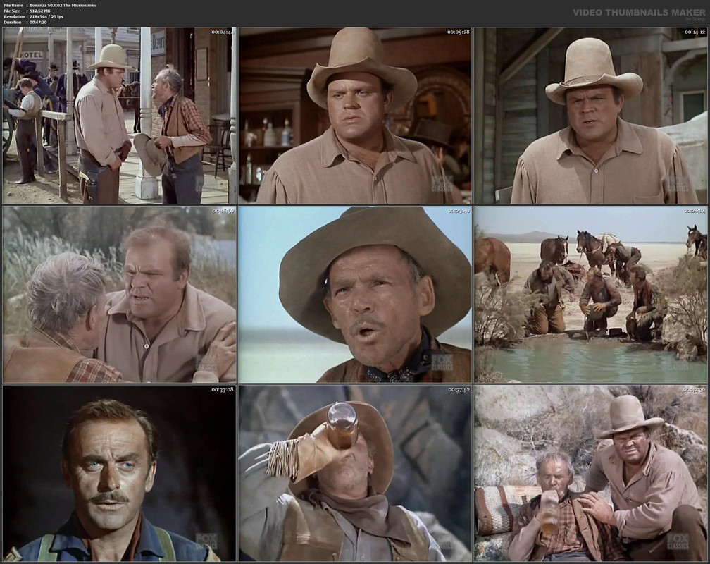 Bonanza S02E02 The Mission.mkv
