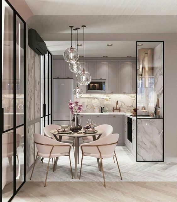 Interior Design Ideas for a glamorous Dining Room