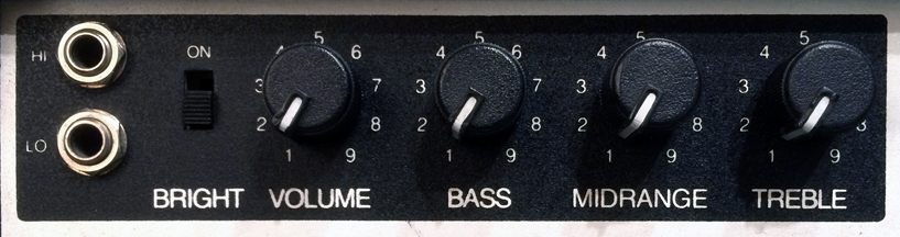 LAB Series L5 - Channel one controls