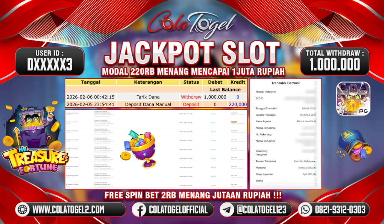 JACKPOT SLOT GACORR!!