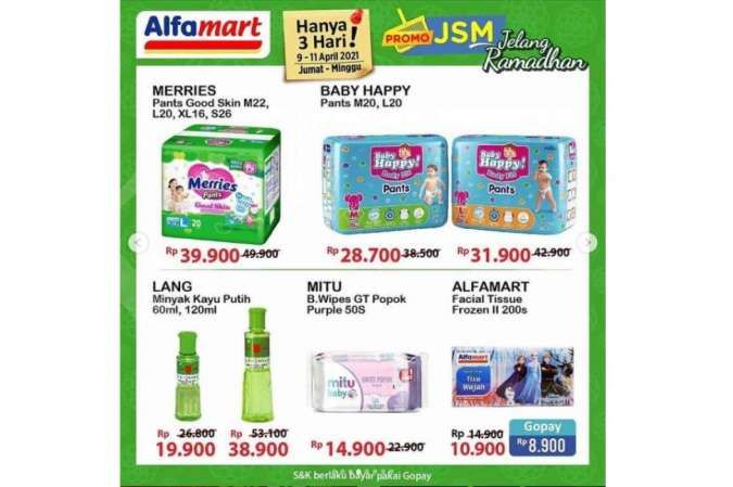 Katalog Promo JSM Alfamart 9-11 April 2021 
