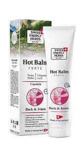 Swiss Energy Herbs - Hot Balm(Capsaicin) Back & Joint 75ml