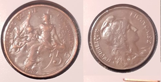 ¡¡Divinidades!! Francia-5-cents-1917