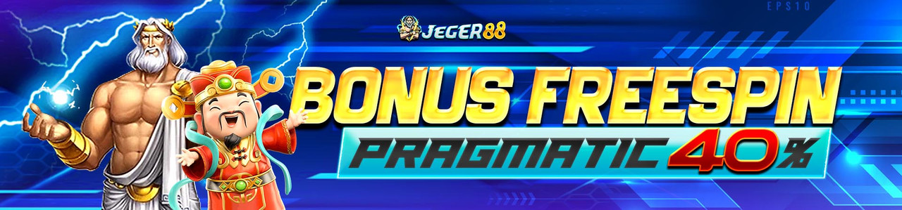 BONUS FREESPIN 40% PRAGMATIC PLAY
