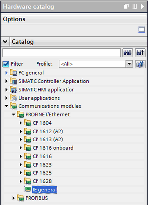 connection WinCC RT Advanced over Industrial Ethernet (PROFI connection WinCC RT Advanced over Industrial Ethernet (PROFI