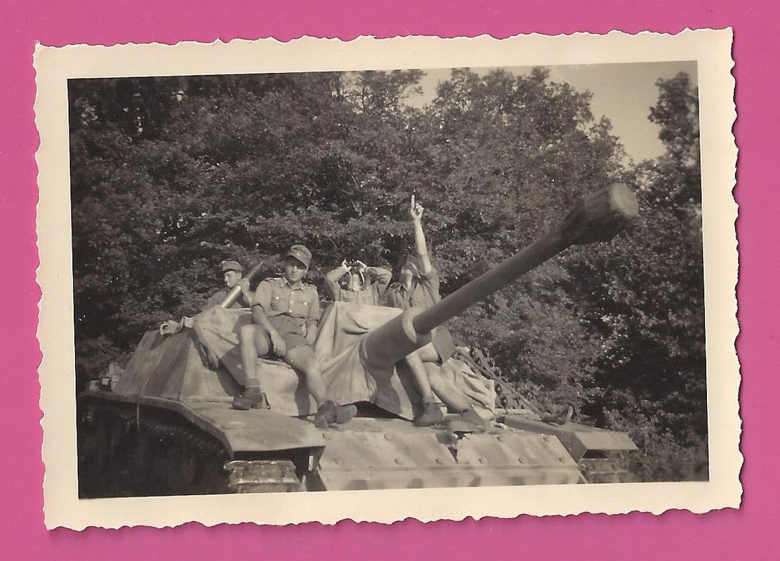 orig.Foto,Sturmgeschütz-Abteilung,STUG III, Lang