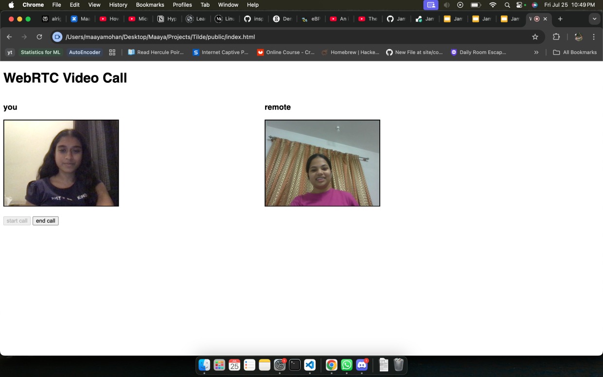 vid call