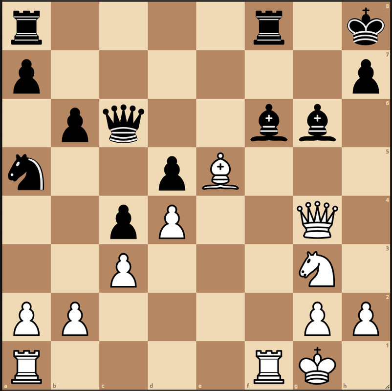 lichess.org - Your turn! White to move and win, can you spot how?  Solution/solve on Lichess