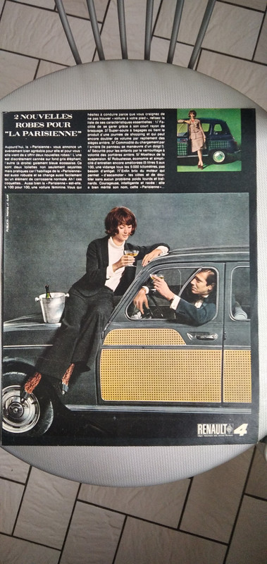 4L PARISIENNE 65 GRIS ELEPHANT 611