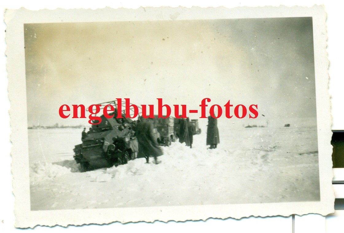 FOTO - PANZER - PANZER-AUFKLÄRUNG - SdKfz 263 - WINTER -
