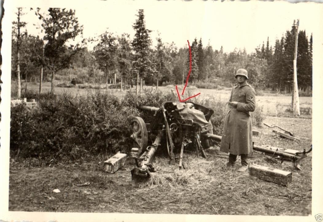 7,5cm Pak in Feuerstellung, Rußland, ca. 1941