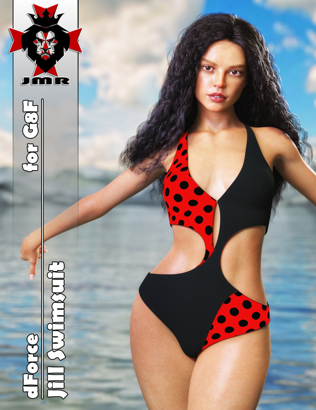 JMR dForce Jill Swimsuit for G8F JMR dForce Jill Swimsuit for G8F