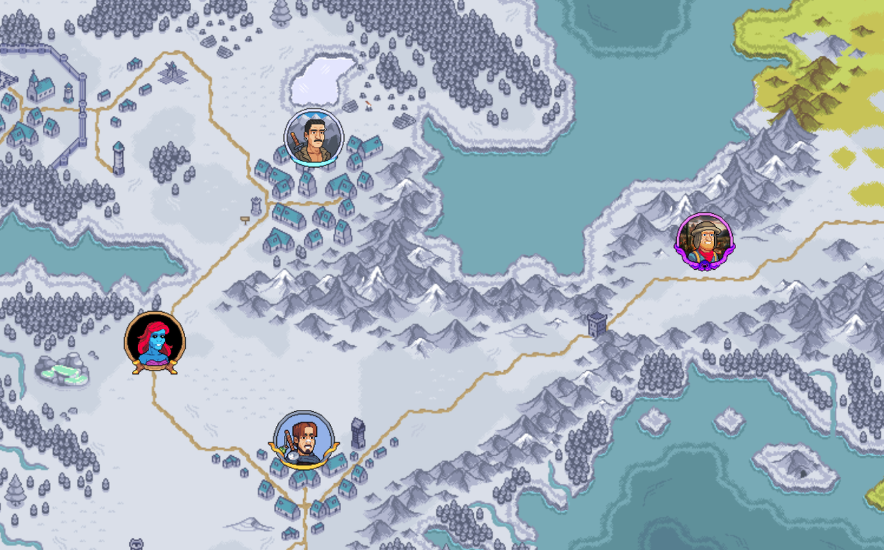 Work-in-progress character borders to help you stand out in your Party!