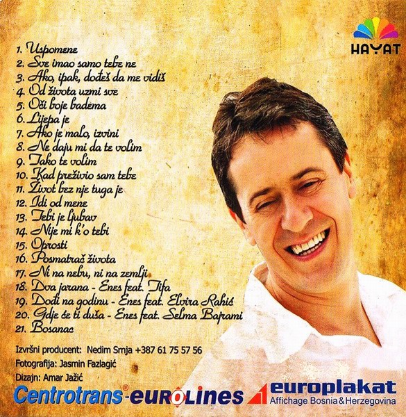 Enes_Begovic_2011_Uspomene_zadnja