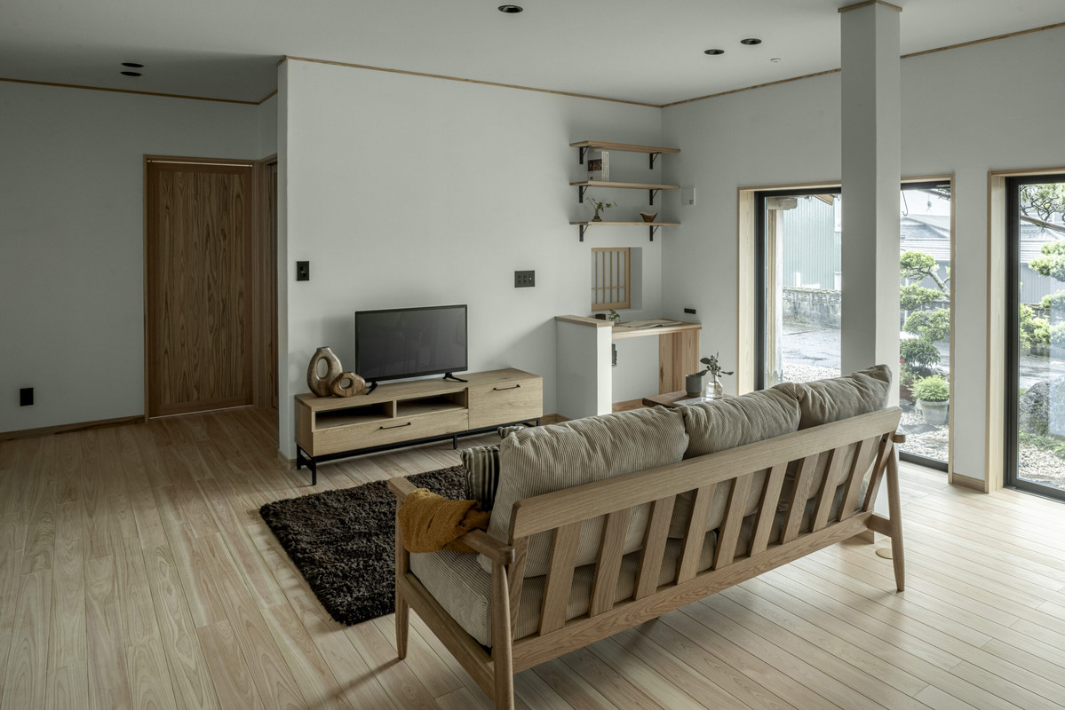 在宅ワークに最適化された機能的なホームオフィス