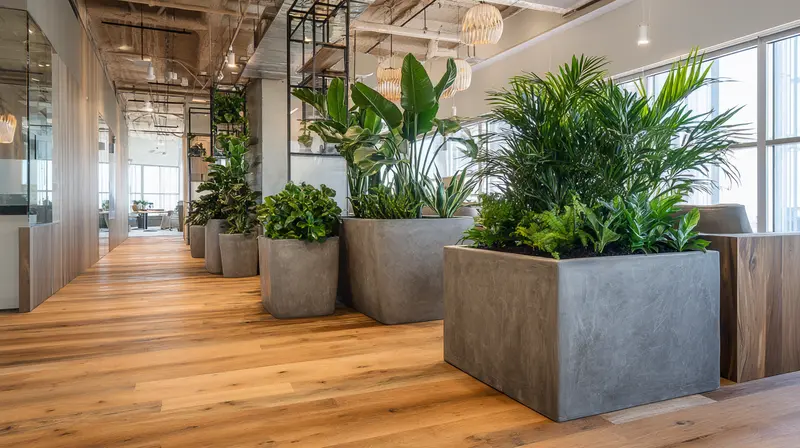 напольные кашпо