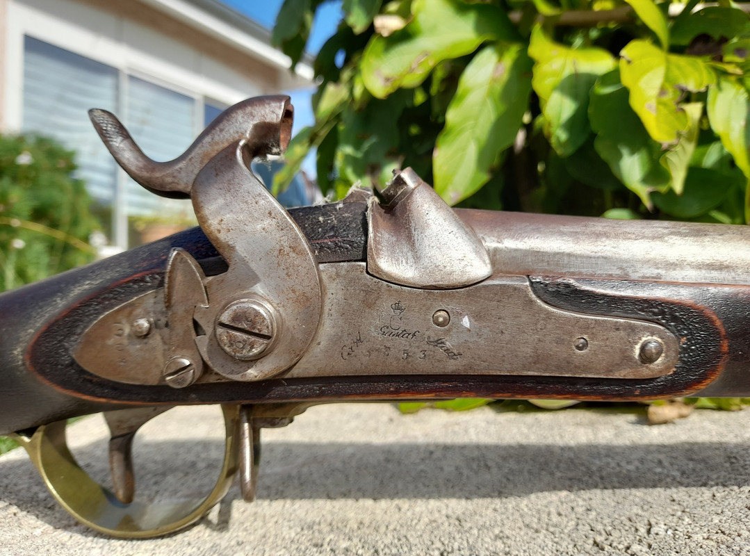 Fusil d'infanterie Suédois m/1845 20230916-160532