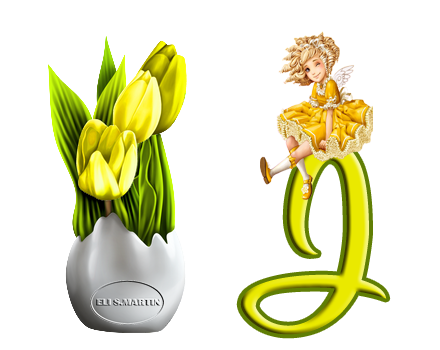 Tulipanes amarillos J