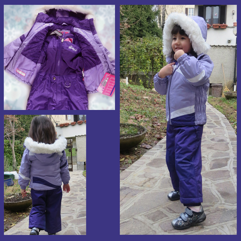 Combinaison de ski Enfant unisex 2 - 6 ans Violet