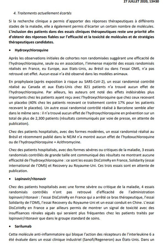 extrait rapport conseil scientifique 3