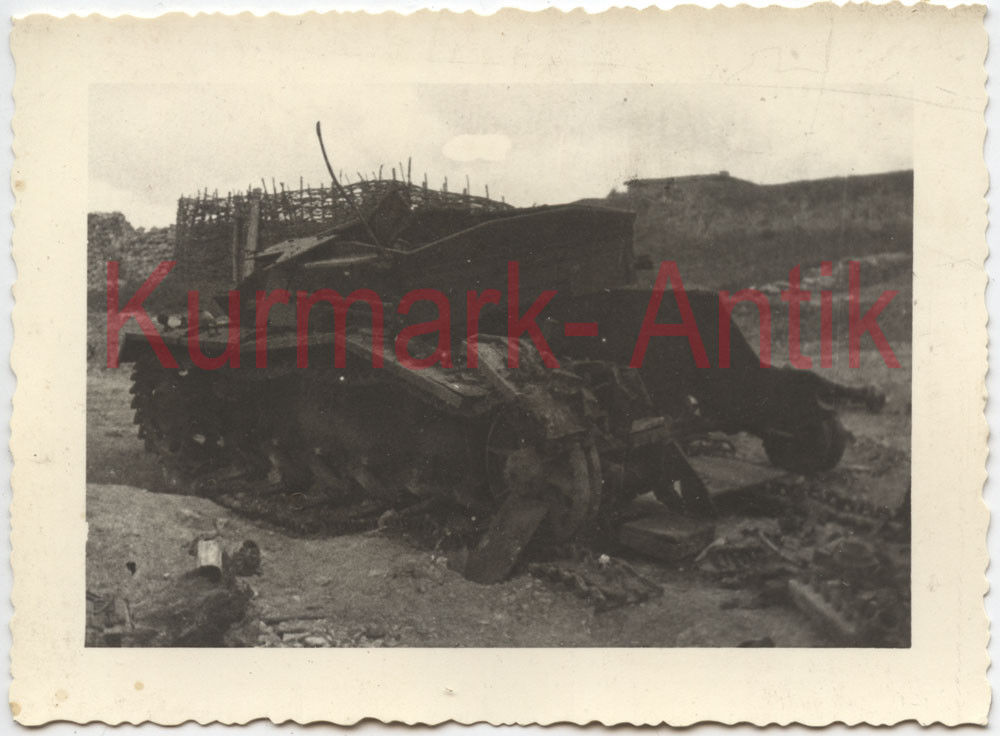 Foto Wehrmacht Panzer Jäger Abt. 13 Stug Sturmgeschütz Volltreff