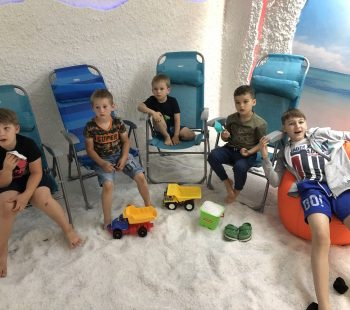 Посещение соляной пещеры с детьми