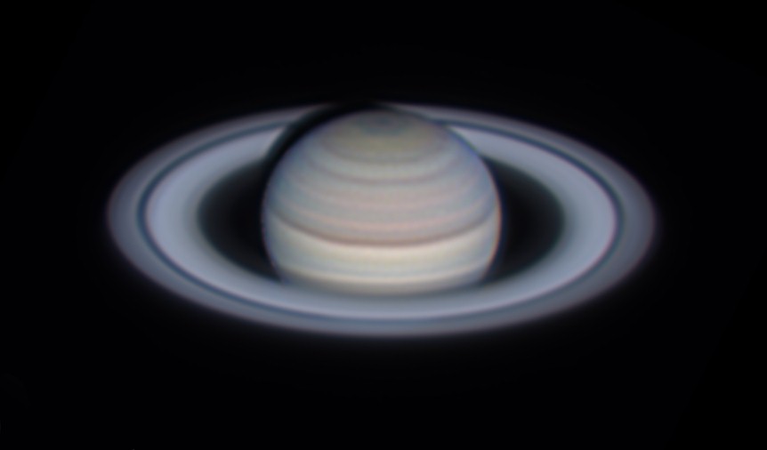 imagen Saturno por Trevor Barry 2019