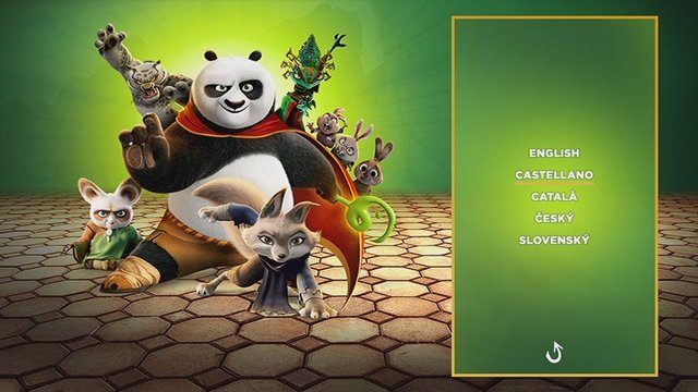 2 - Kung Fu Panda 4 [DVD9 Full][Pal][Cast/Ing/Cz/Slov/Cat][Sub:Varios][Animación][2024]