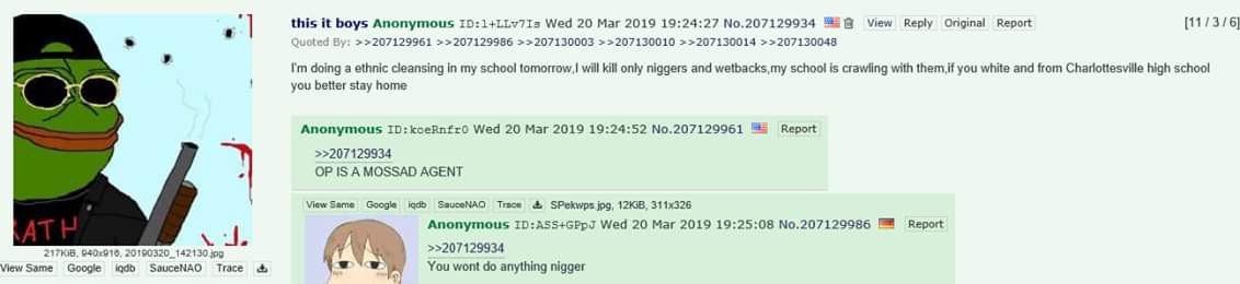 4chan 17-Year-Old Has Been Arrested After Online Threat Shut Down All Charlottesville Schools For Two Days In A Row…