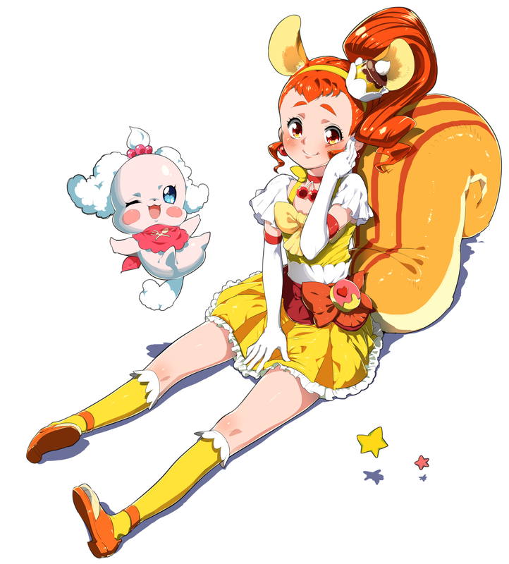 arisugawa-himari-cure-custard-and-pekorin-precure-and-1-more-drawn-by-kaeru0025-ee6c6d050b1bafaeb