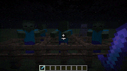 Scorch enchantment being used