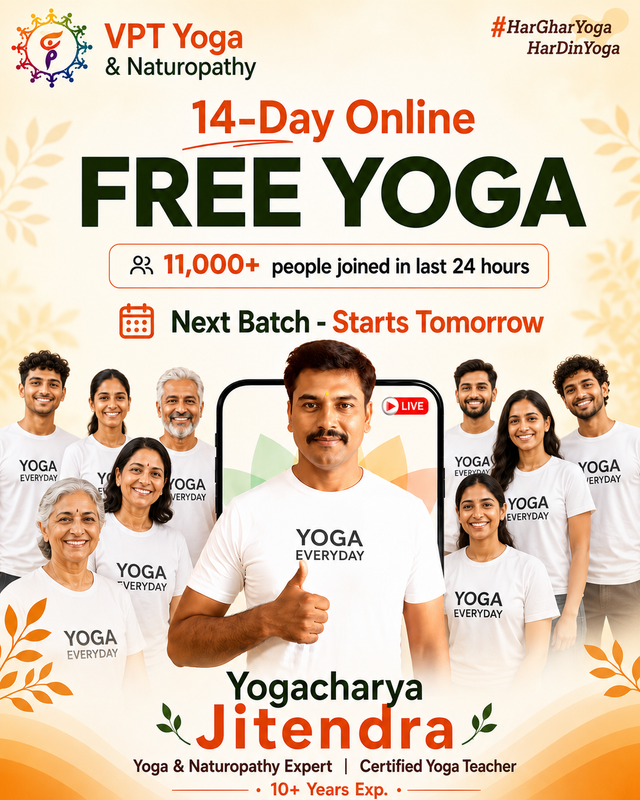 Free community yoga session