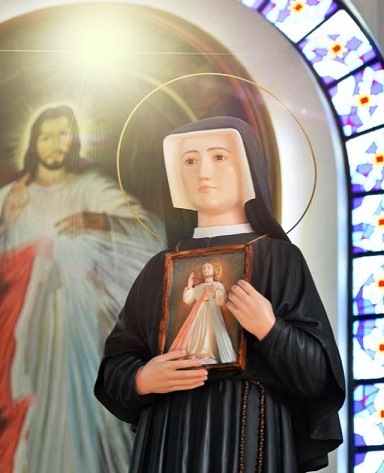 Nella felicità eterna non dimenticherò gli uomini in terra dans Citazioni, frasi e pensieri santa-maria-faustina-elena-kowalska
