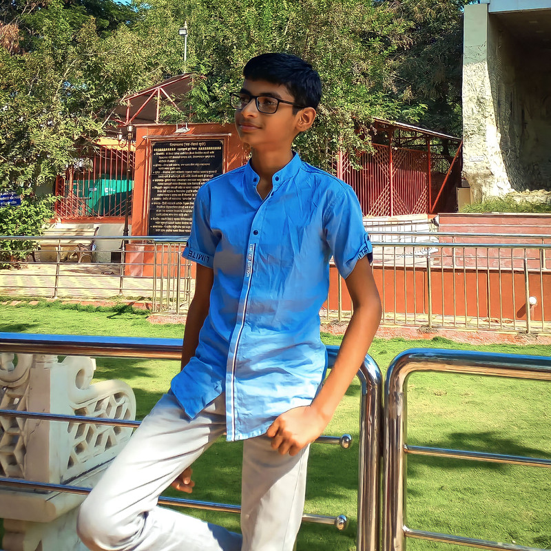 Portrait of Sujal Wagholikar, a young developer from Sagroli, Maharashtra