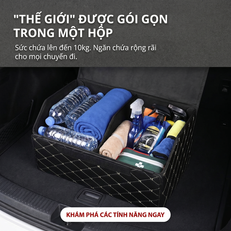 Thùng đựng đồ thực tế