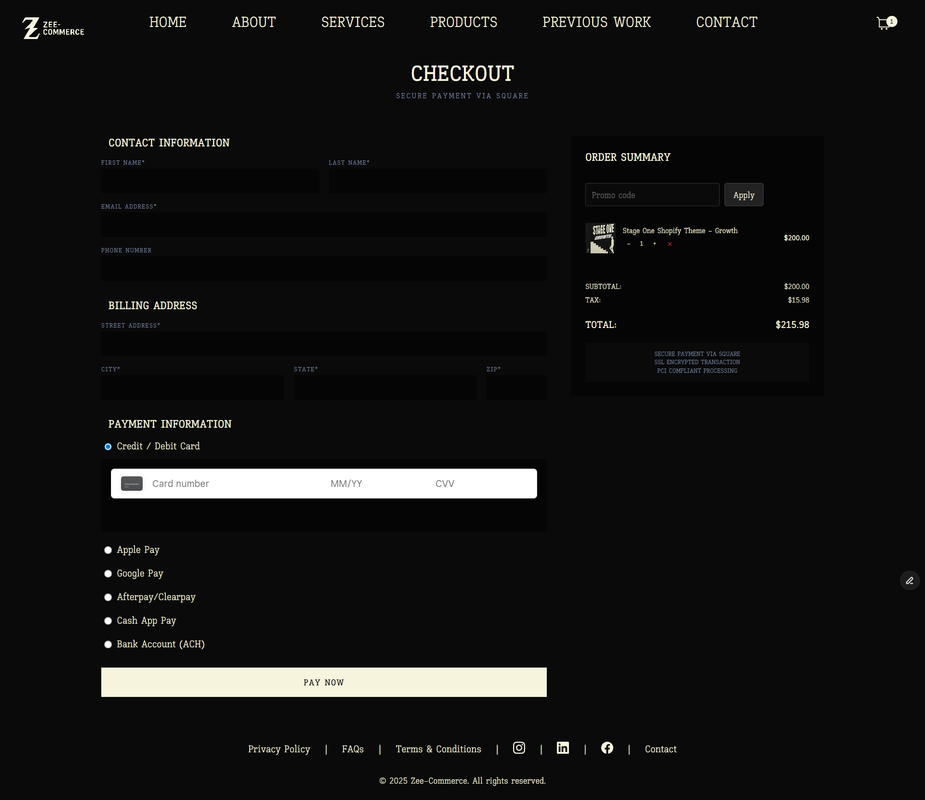 Zee-Commerce Studio Screenshot 3