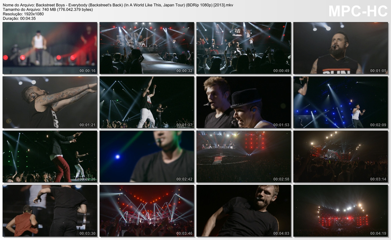 Backstreet Boys - Everybody (Backstreet's Back) (In A World Like This, Japan Tour) (BDRip 1080p) [20