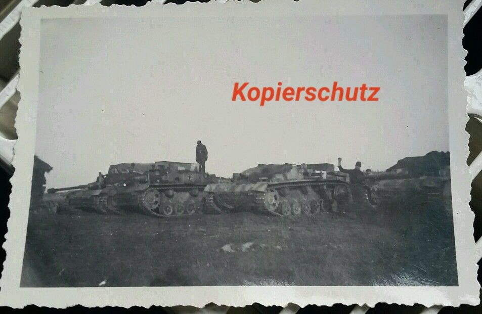 Orig.Foto Panzer Stug Sturmgeschütz Abteilung Os