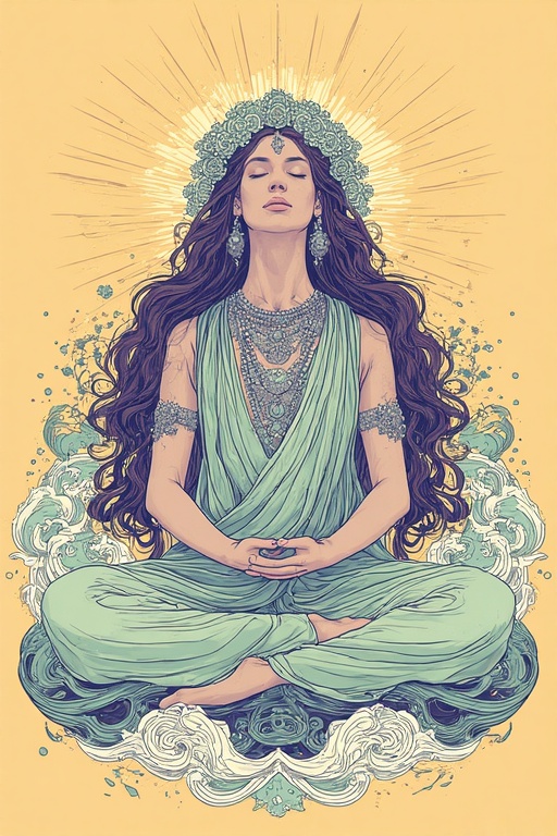 Serene-goddess-like-figure-sea-1