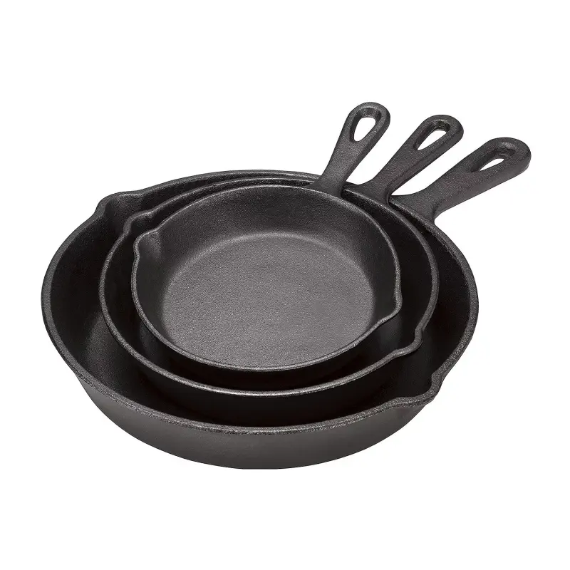 JCPenney Sale: 3-Piece Cast Iron Skillet Set Just JCPenney Sale: 3-Piece Cast Iron Skillet Set Just