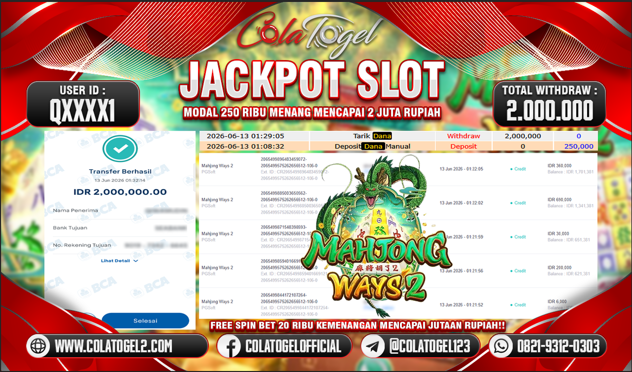 JACKPOT SLOT GACOR!!