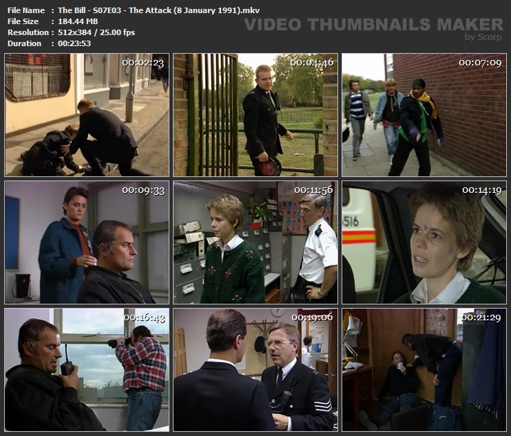 The Bill - S07E03 - The Attack (8 January 1991).mkv