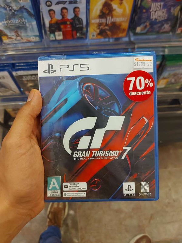 Sanborns: Gran Turismo y mini Promorelato 
