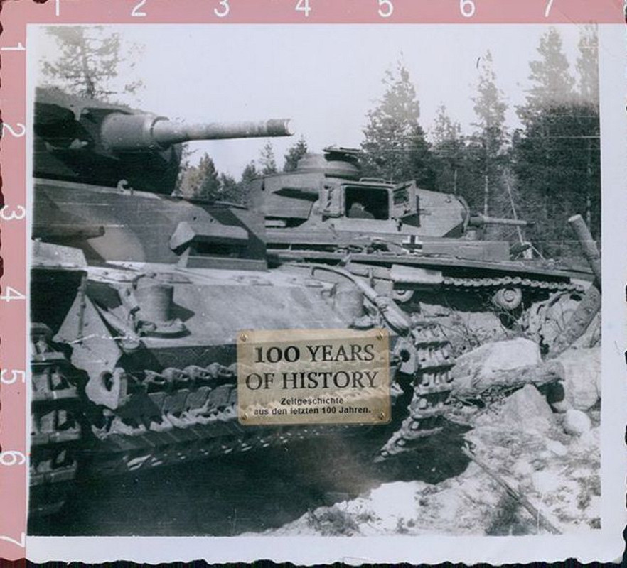 Orig. Foto Panzer Tank Norwegen Finnland (2)
